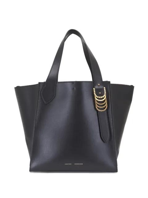 double-buckle leather tote bag by DOROTHEE SCHUMACHER