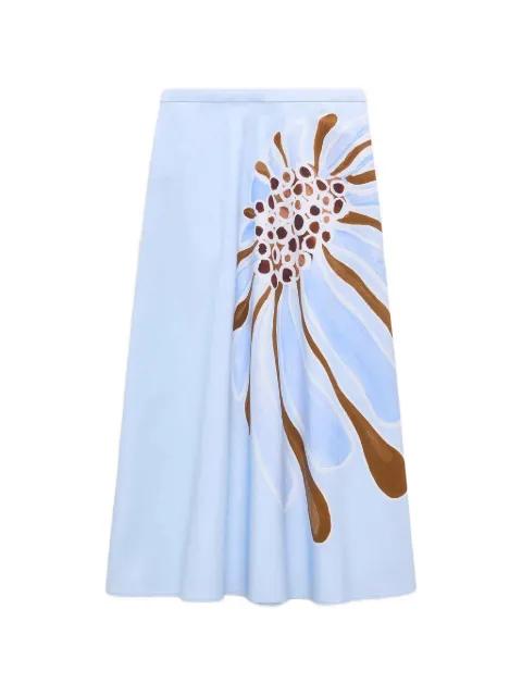 floral-print midi skirt by DOROTHEE SCHUMACHER