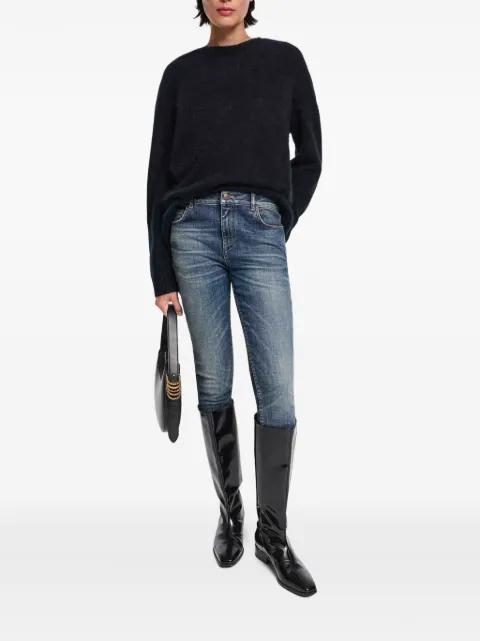 label-patch jeans by DOROTHEE SCHUMACHER