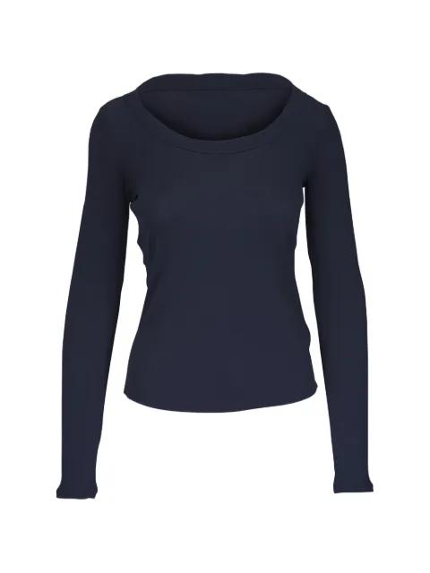 long-sleeve knit top by DOROTHEE SCHUMACHER