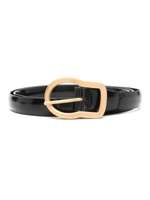 patent leather belt by DOROTHEE SCHUMACHER