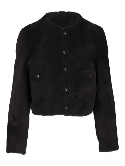 reversible shearling jacket by DOROTHEE SCHUMACHER