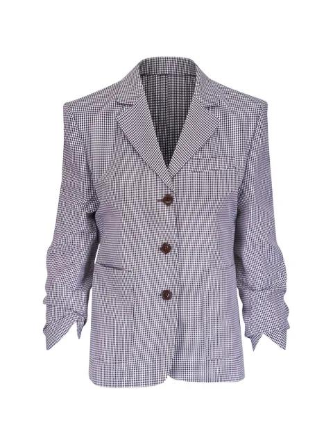 ruched-sleeve blazer by DOROTHEE SCHUMACHER
