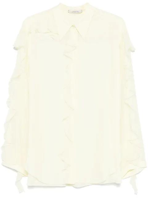 ruffled shirt by DOROTHEE SCHUMACHER