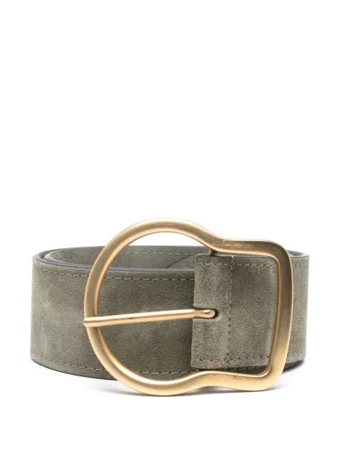 waxed suede belt by DOROTHEE SCHUMACHER