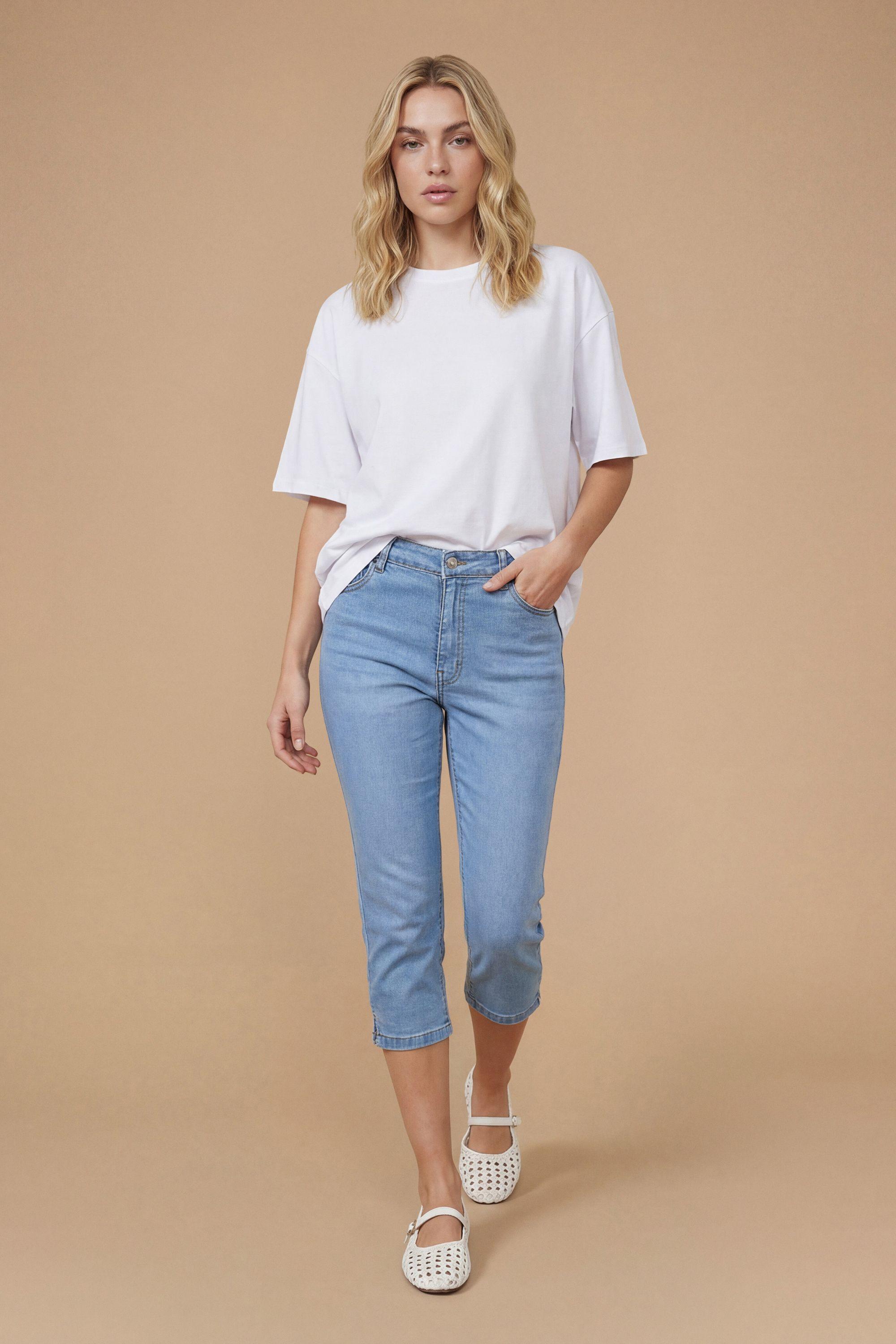 Comfort Stretch Cropped Skinny Jeans by DOROTHY PERKINS