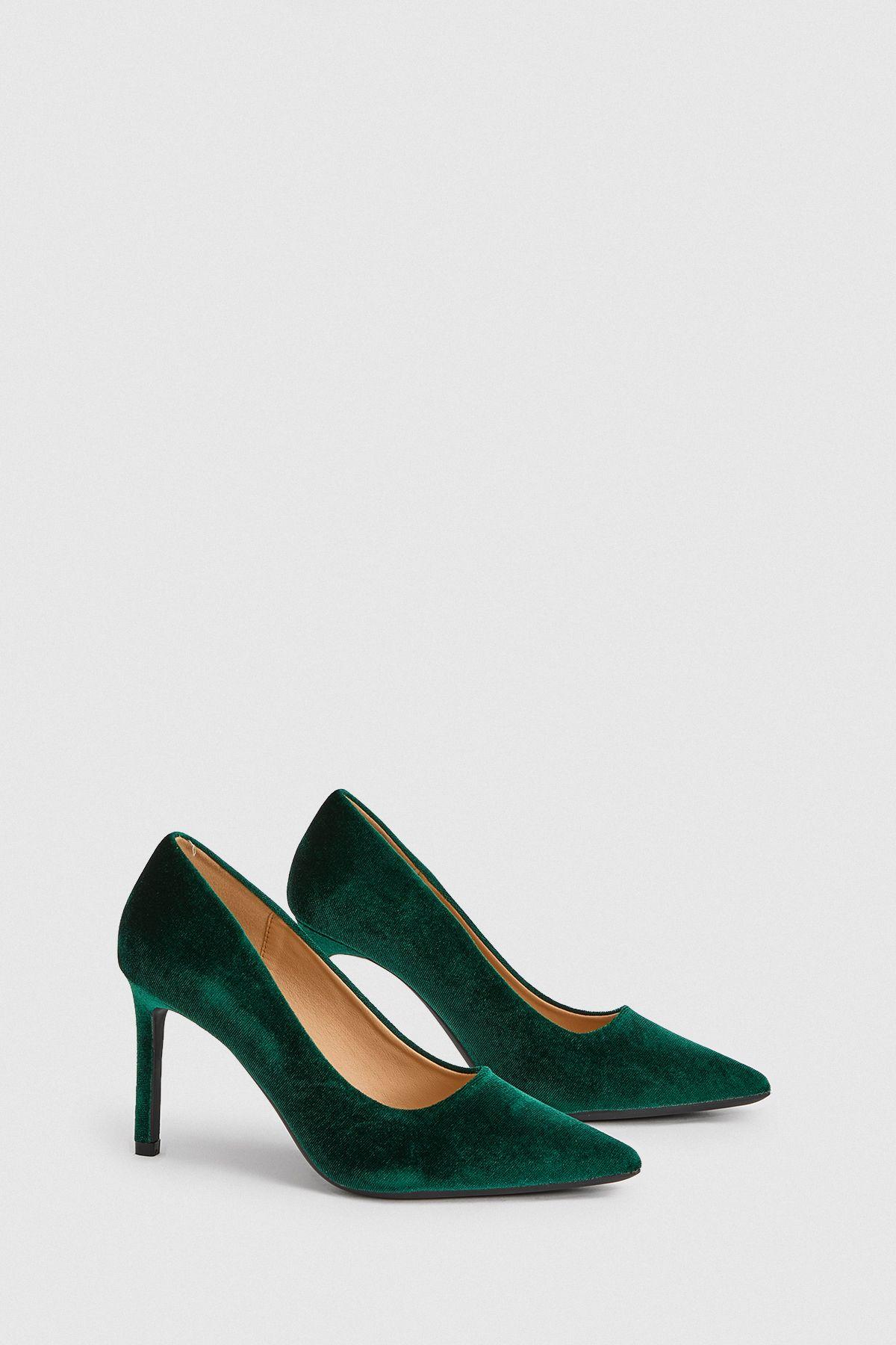 Dash Velvet Pointed High Stiletto Heel Court Shoes by DOROTHY PERKINS