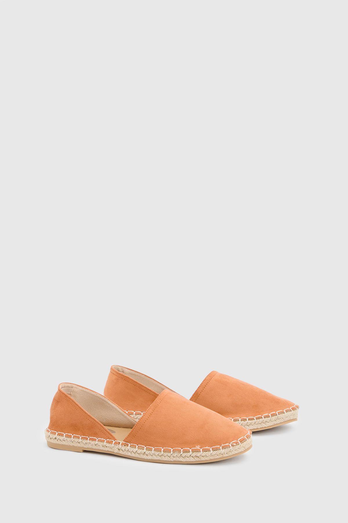 Jane Faux Suede Slip On Espadrille Flat Shoes by DOROTHY PERKINS