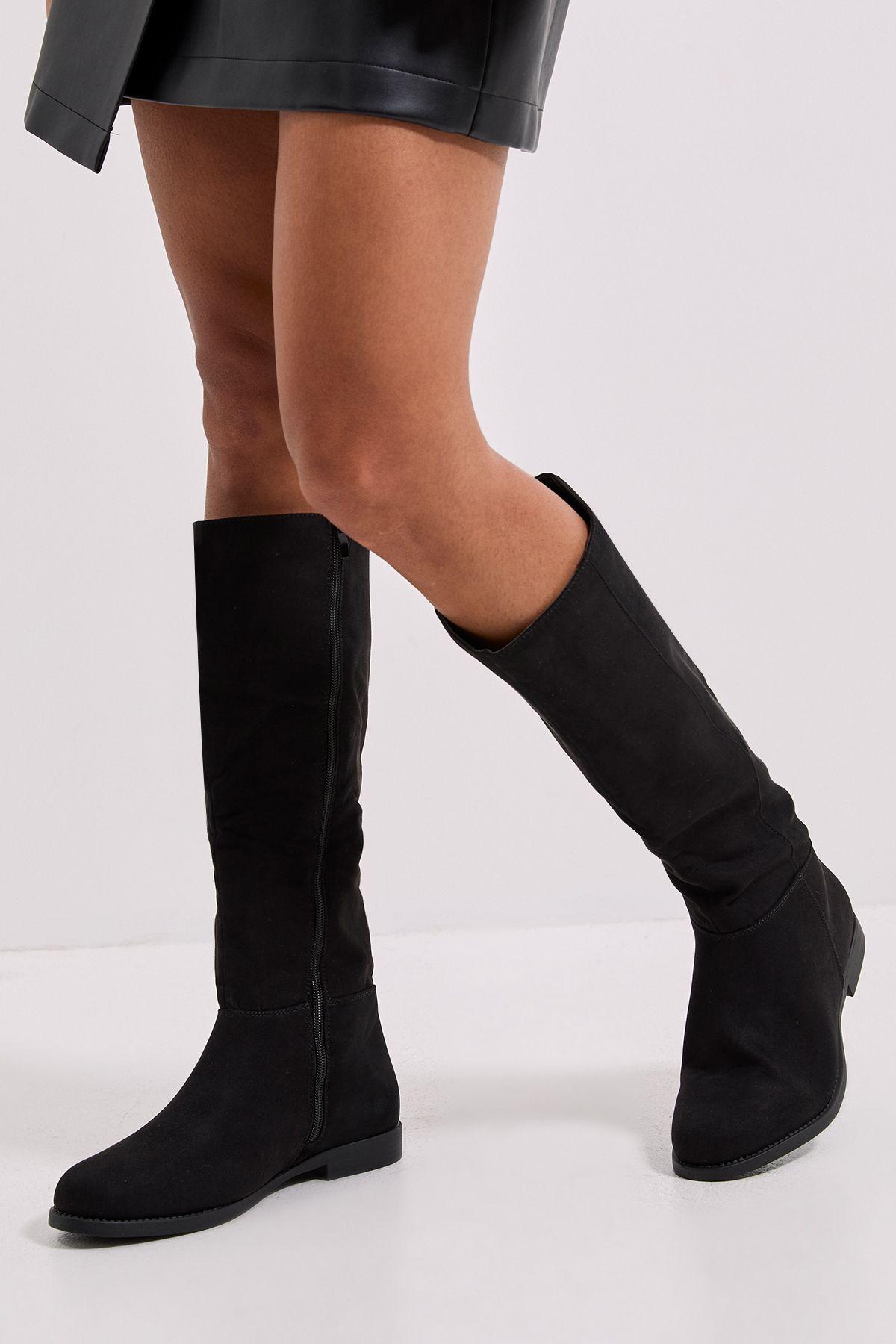 Karla Knee High Flat Boots by DOROTHY PERKINS Karla Knee High Flat Boots by DOROTHY PERKINS