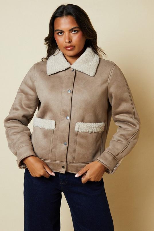 Pocket Aviator Jacket by DOROTHY PERKINS