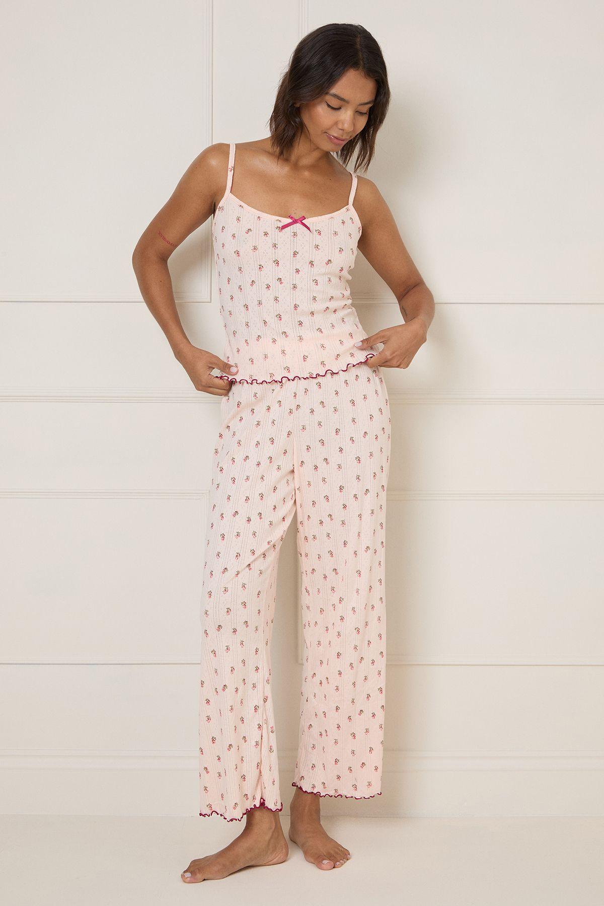 Pointelle Jersey PJ Set by DOROTHY PERKINS