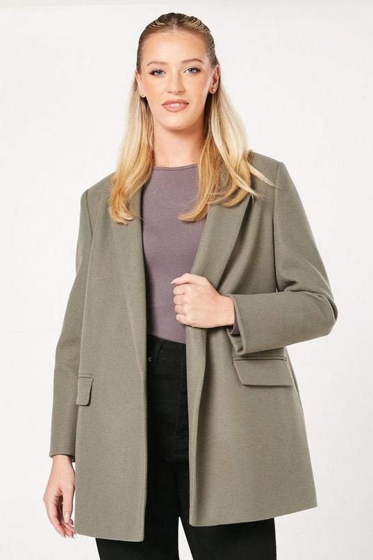 Smart Pocket Detail Blazer Coat by DOROTHY PERKINS