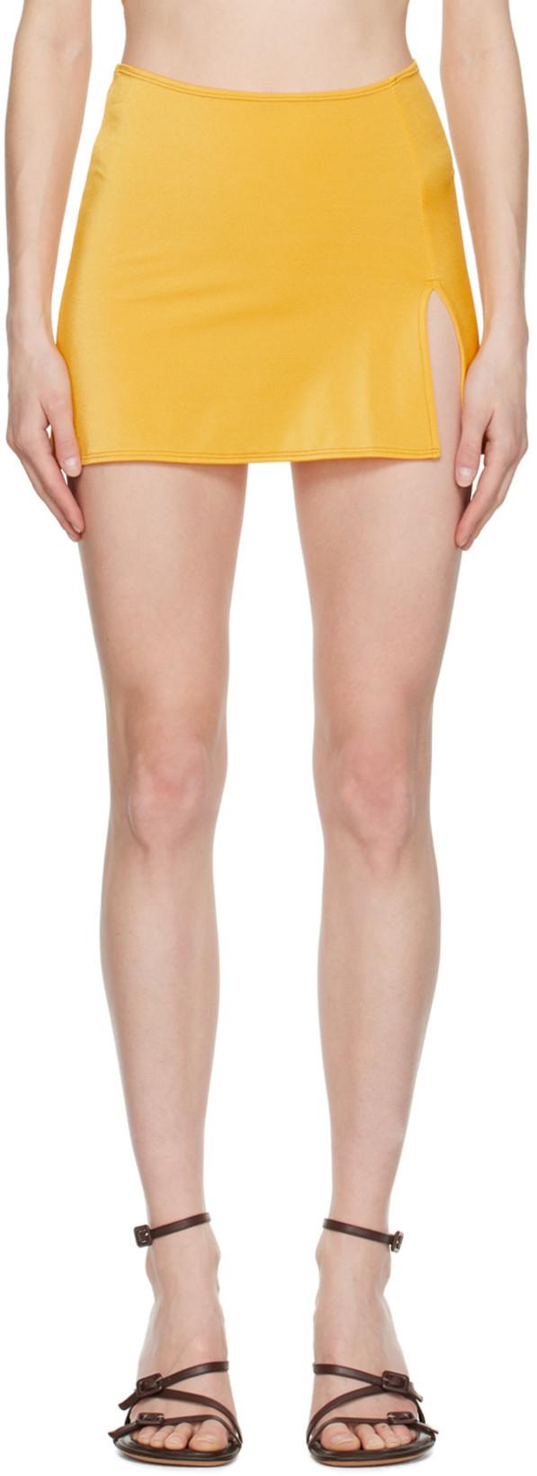Yellow Mimi Cover Up by DOS SWIM