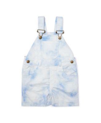 Boys' Tie Dye Overall Shorts - Baby by DOTTY DUNGAREES