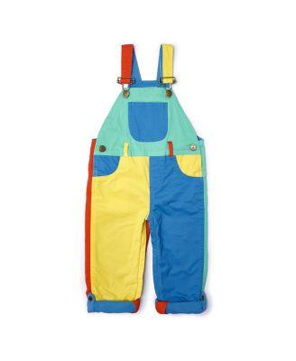 Unisex Colorblock Overalls by DOTTY DUNGAREES