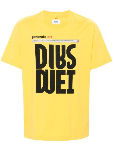 AI-Generated cotton T-shirt by DOUBLET