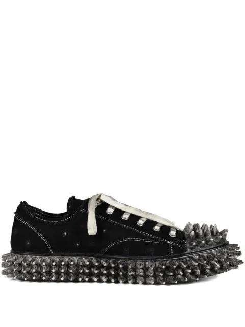 Dirty Spike Toe sneakers by DOUBLET