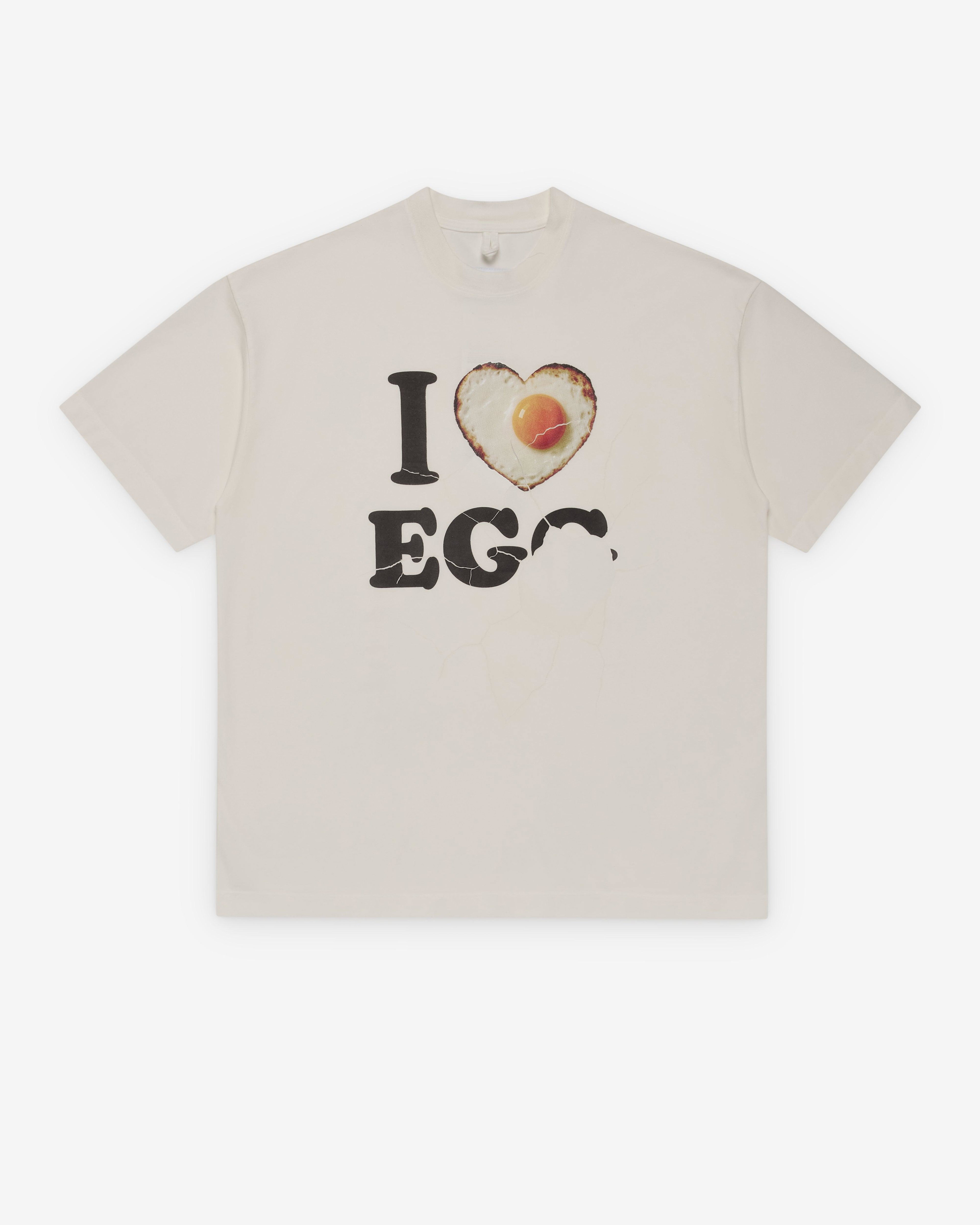 Doublet - Men's I Love Egg T-Shirt - (Whitte) by DOUBLET