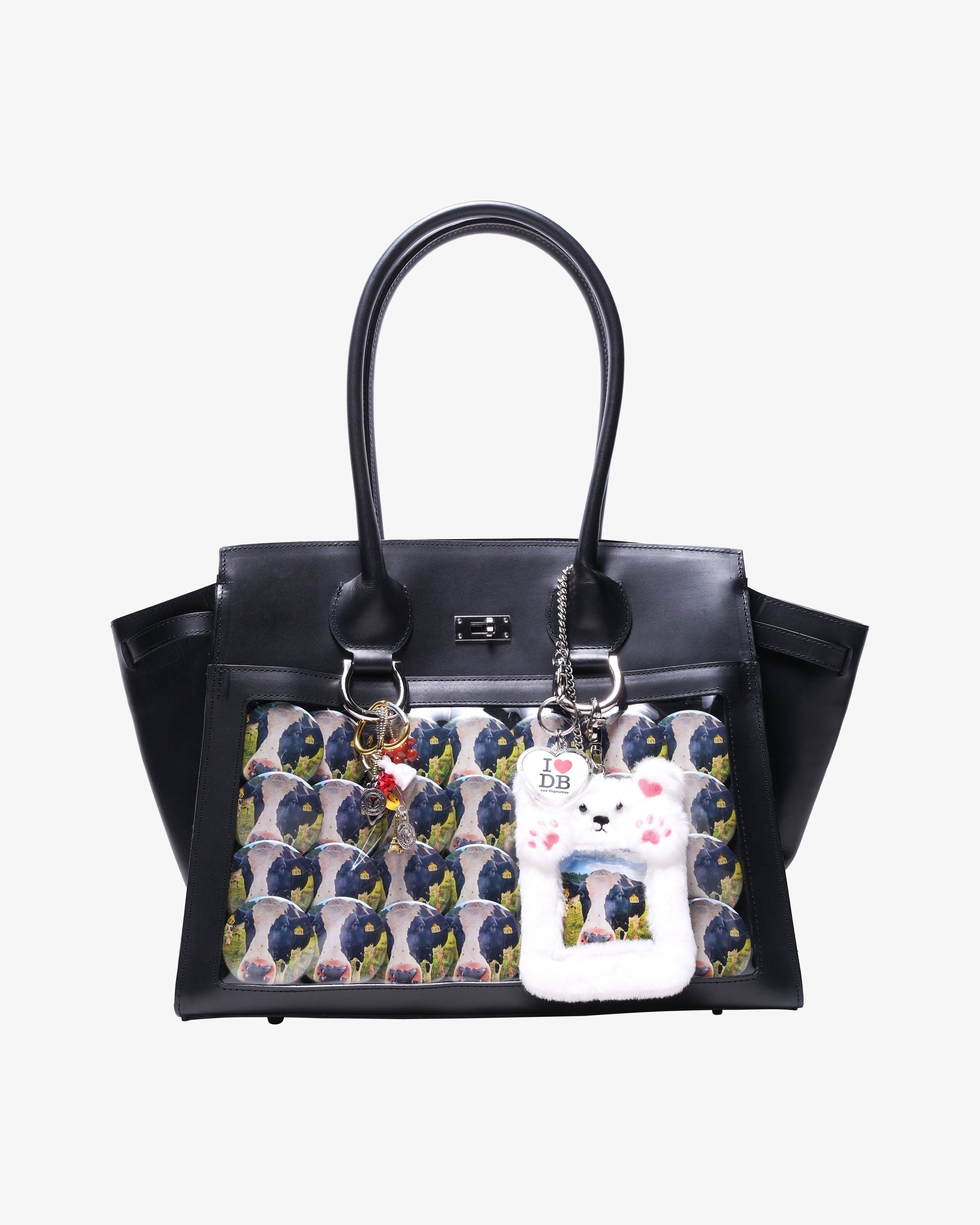 Doublet - Men's Leather "Ita" Bag - (Black) by DOUBLET