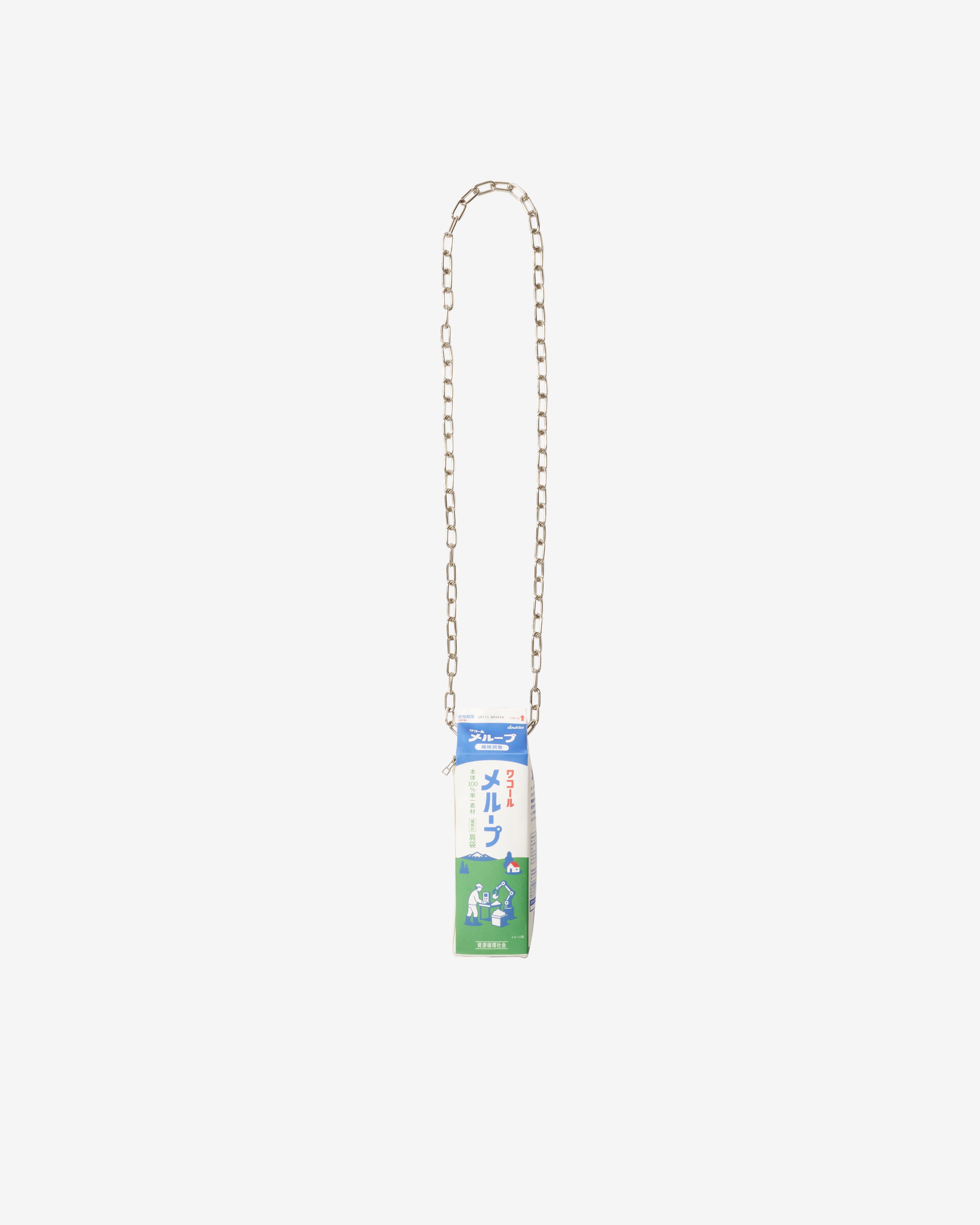 Doublet - Men's Milk Carton Bag - (White) by DOUBLET