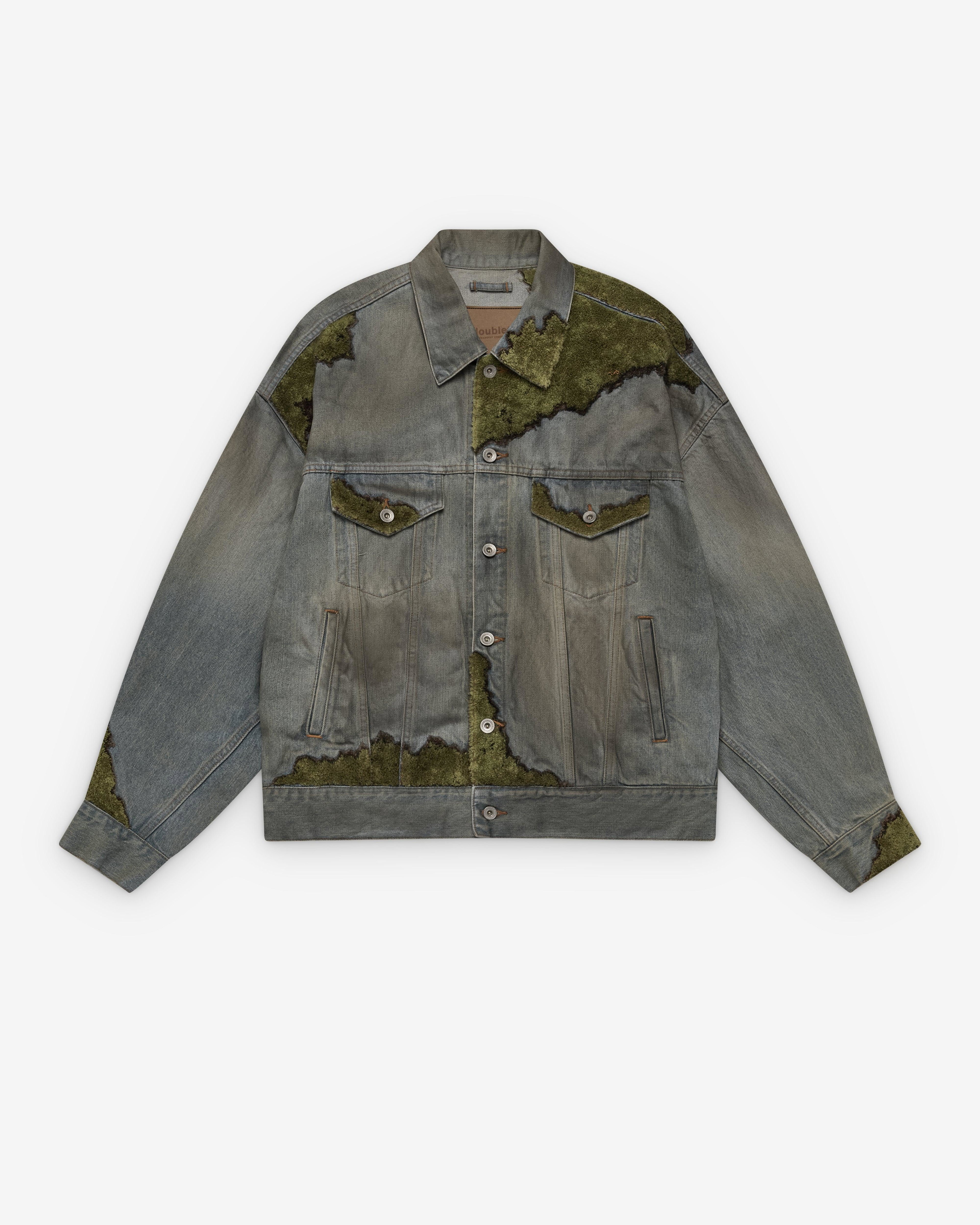 Doublet - Men's Moss-Grown Denim Jacket - (Indigo) by DOUBLET