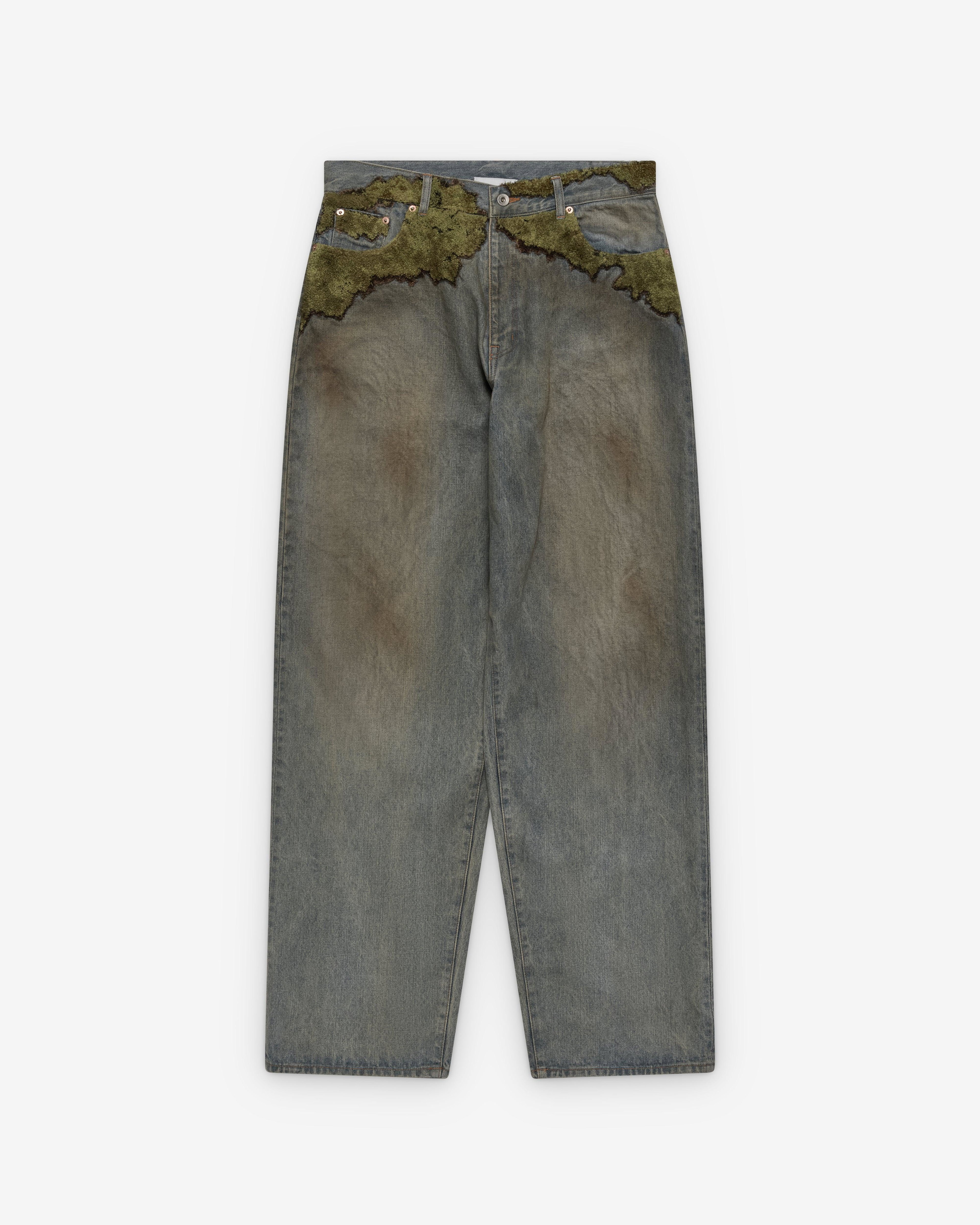Doublet - Men's Moss-Grown Denim Pants - (Indigo) by DOUBLET