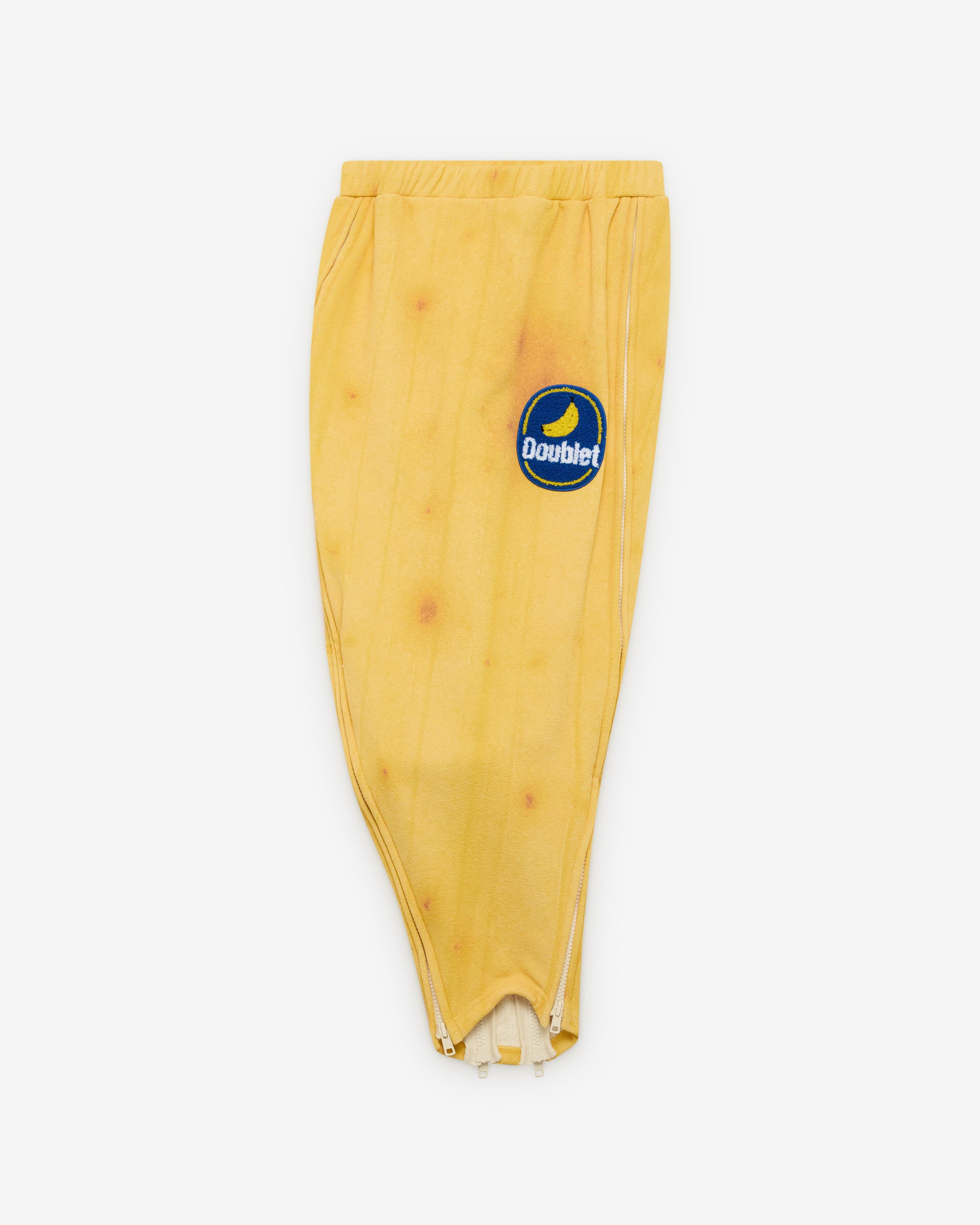 Doublet - Men's Peelable Banana Skirt - (Yellow) by DOUBLET