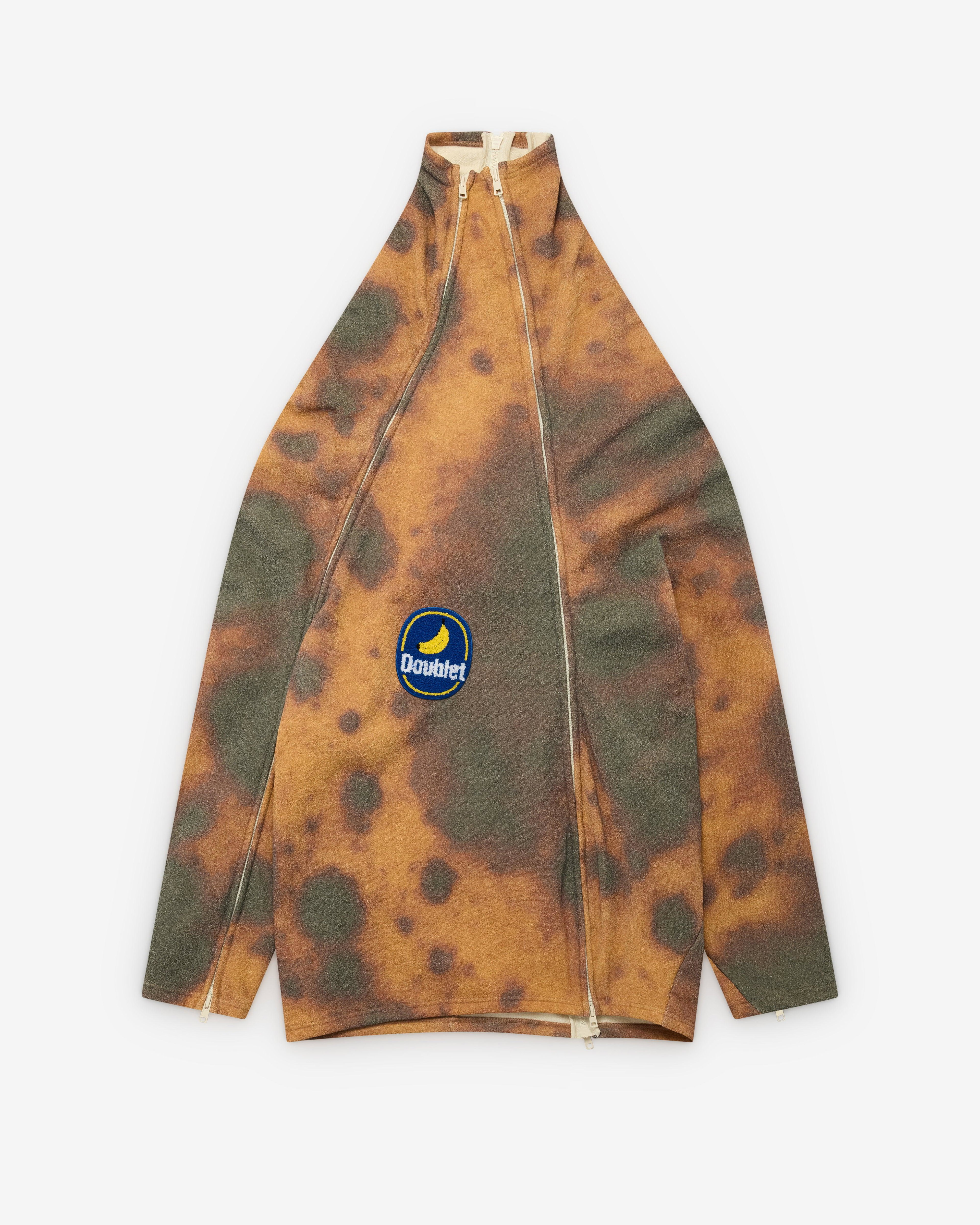 Doublet - Men's Peelable Banana Sweat - (Brown) by DOUBLET