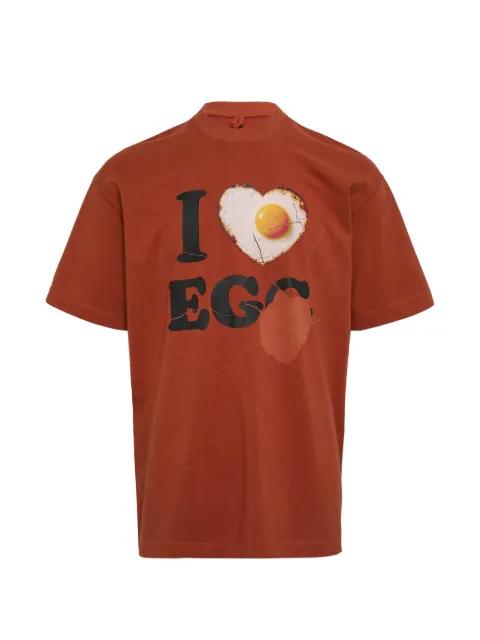I Love Egg T-shirt by DOUBLET