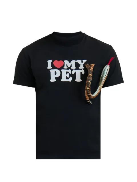 I Love My Pet T-shirt by DOUBLET
