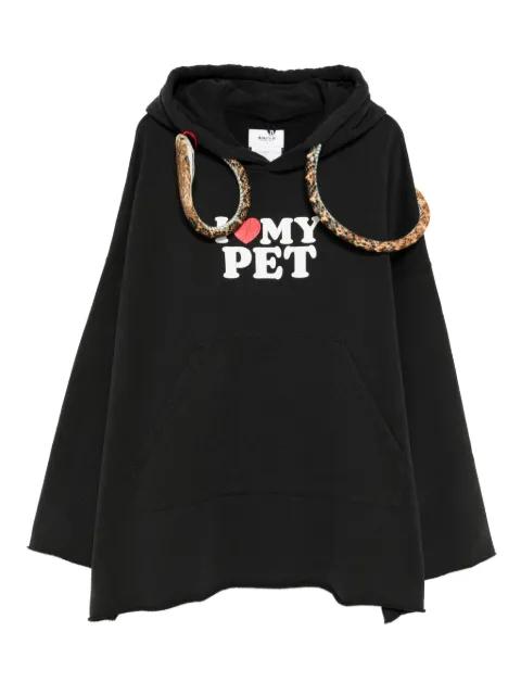 I Love My Pet hoodie by DOUBLET