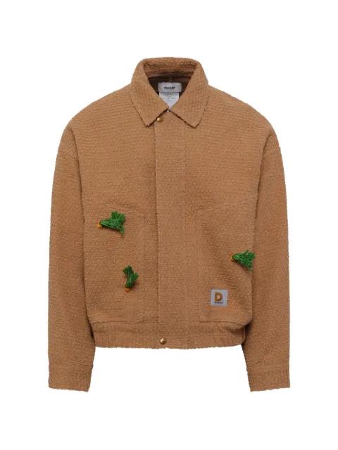 Tilled Field carrot-embellished jacket by DOUBLET