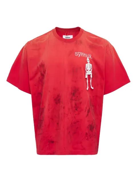 Wastereducing Algorithm skeleton T-shirt by DOUBLET