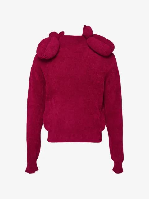 balloon-dog high-neck sweater by DOUBLET