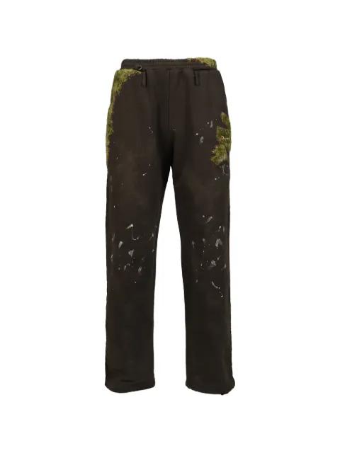 brown track pants by DOUBLET