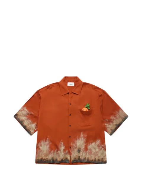 chest-pocket short-sleeve shirt by DOUBLET