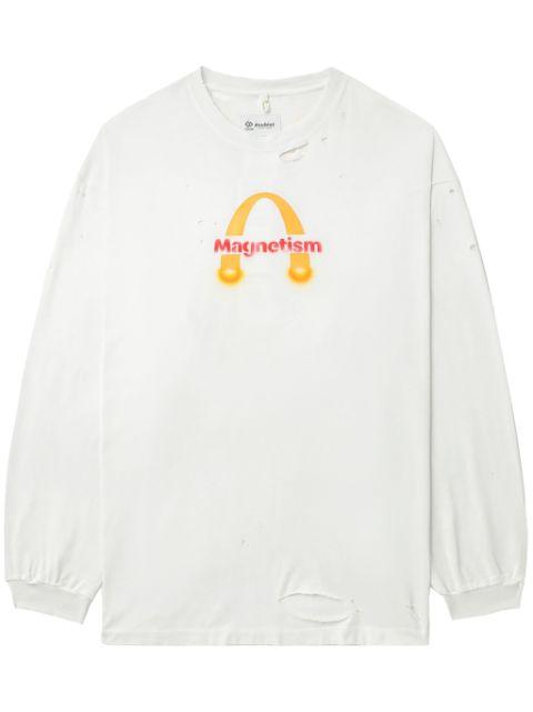 graphic-print T-shirt by DOUBLET
