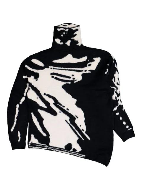 long-sleeve sweater by DOUBLET
