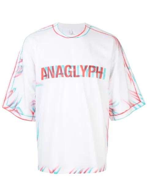 oversized T-shirt by DOUBLET