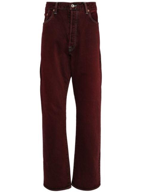 straight-leg jeans by DOUBLET