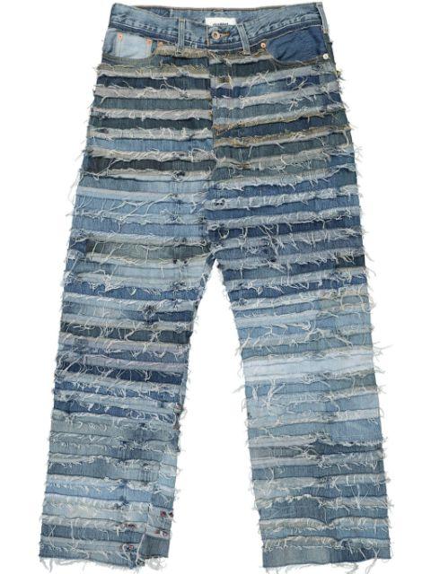 upcycled jeans by DOUBLET