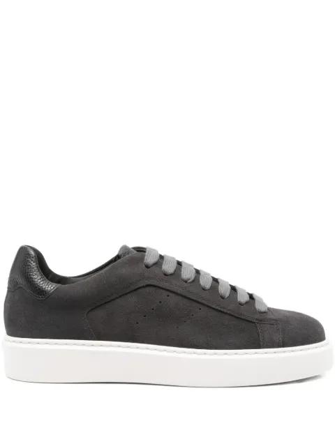 Clay leather sneakers by DOUCAL'S