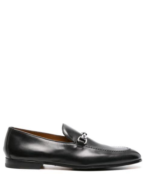Horsebit-detail patent-leather loafers by DOUCAL'S