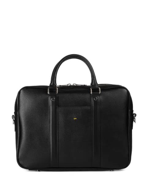 Palmellato leather briefcase by DOUCAL'S