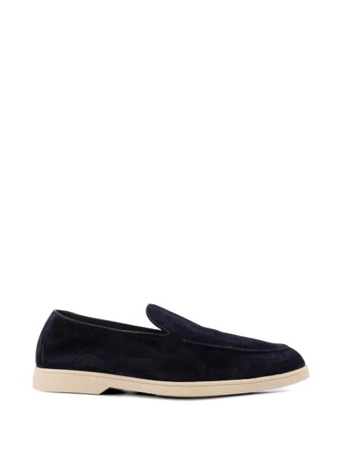 Reverse suede loafers by DOUCAL'S