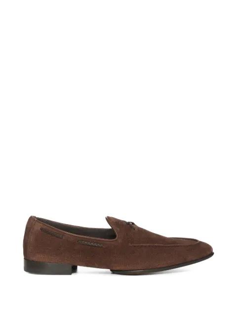 braided-lacing loafers by DOUCAL'S