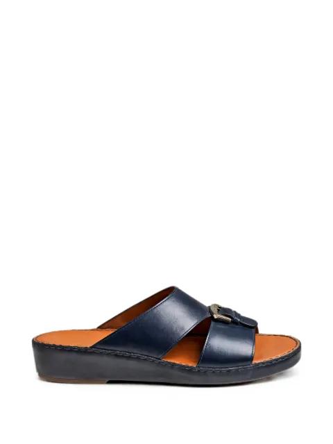 buckle-fastening leather sandals by DOUCAL'S