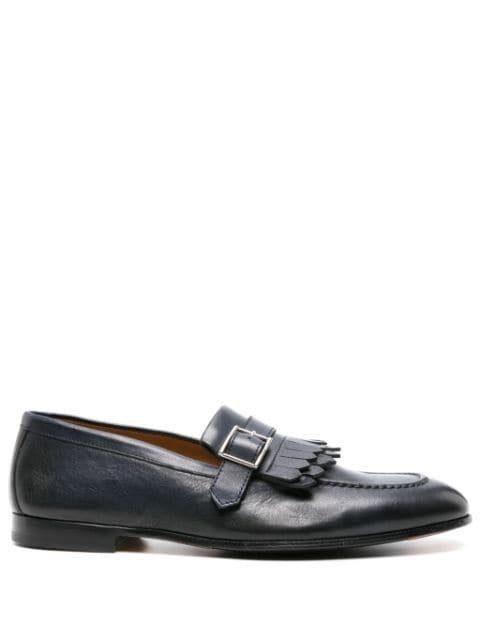 buckled leather loafers by DOUCAL'S