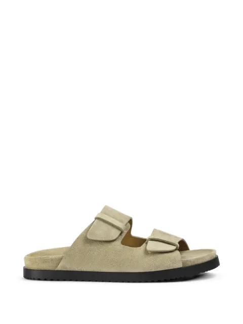 double-strap suede sandals by DOUCAL'S