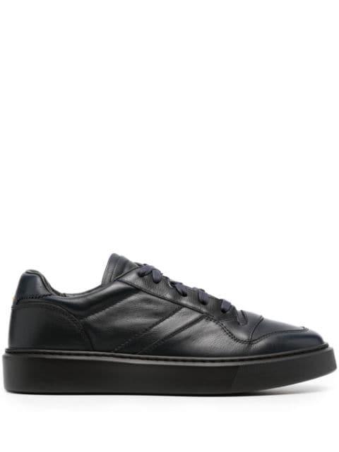 grained-leather sneakers by DOUCAL'S